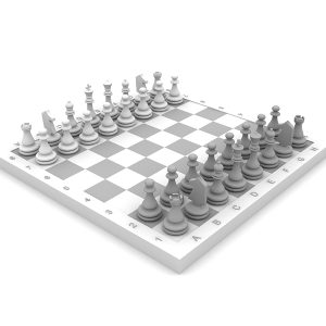 دانلود آبجکت شطرنج مدل Chess