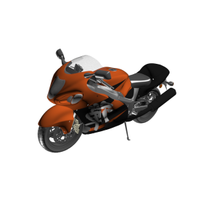 دانلود آبجکت موتور مدل Motorcycle-2