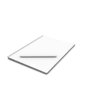 دانلود آبجکت دفتر مدل Notebook
