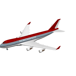 دانلود آبجکت هواپیما مدل Plane-3