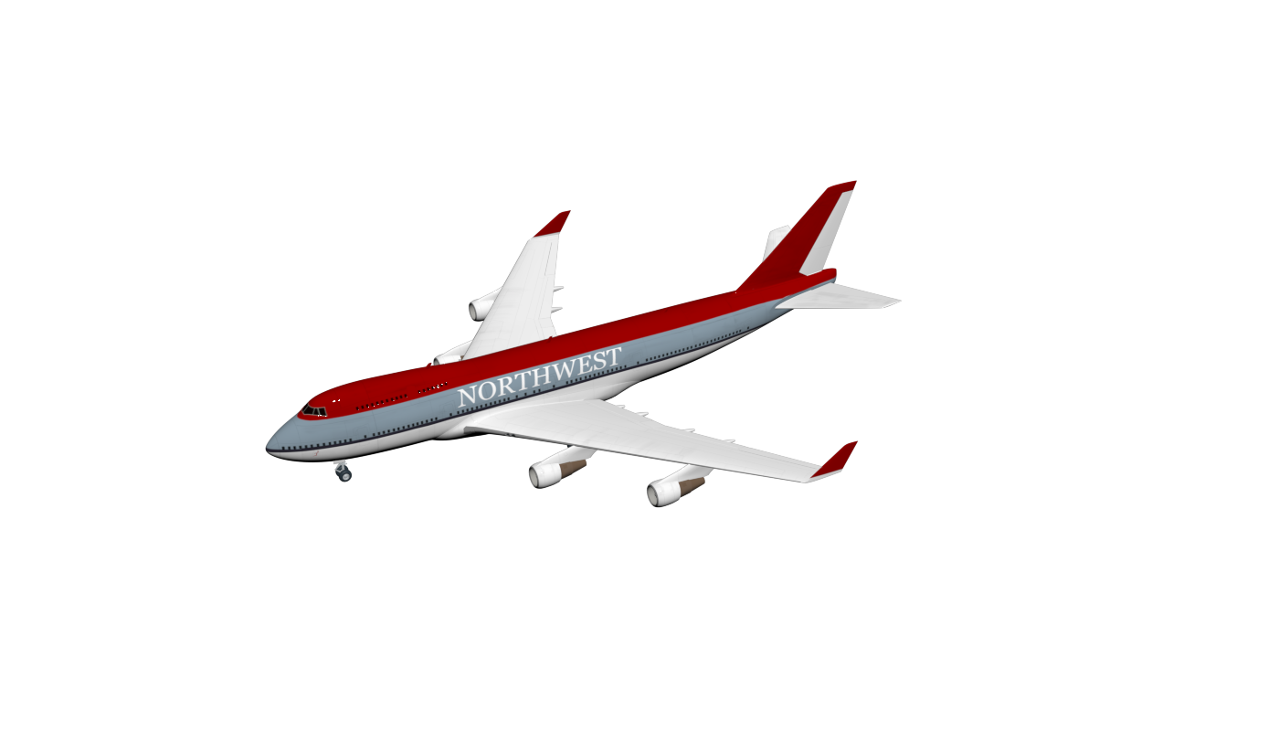 دانلود آبجکت هواپیما مدل Plane-3