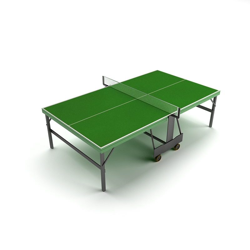 دانلود آبجکت میز پینگ پونگ مدل Pingpong-table-2