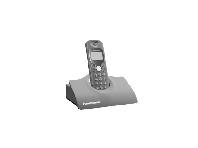 دانلود آبجکت تری‌دی‌مکس تلفن (پاناسونیک) مدل Telephone-1