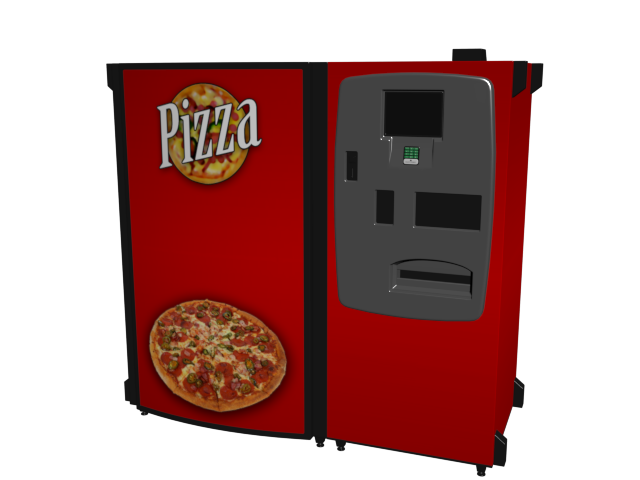 دانلود آبجکت دستگاه فروش (وندینگ ماشین پیتزا) مدل Vending-machine-10