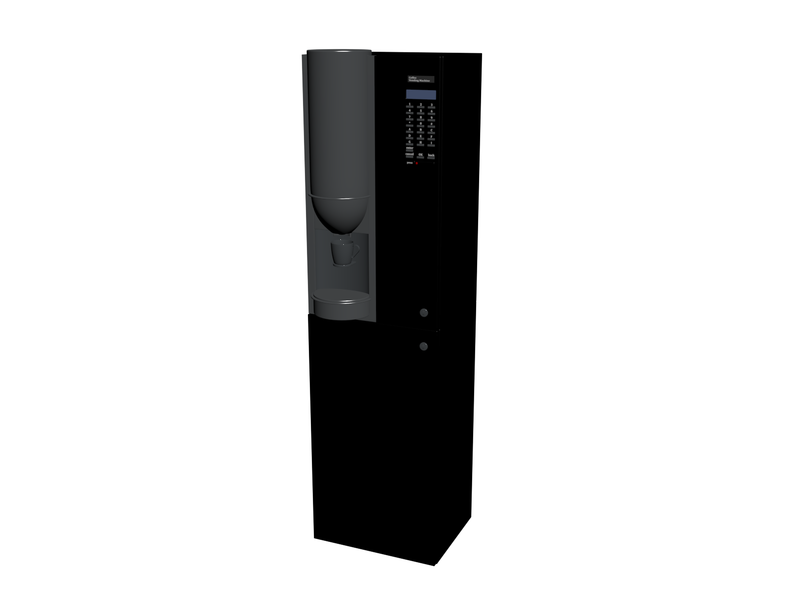 دانلود آبجکت دستگاه فروش (وندینگ ماشین قهوه) مدل Vending-machine-16