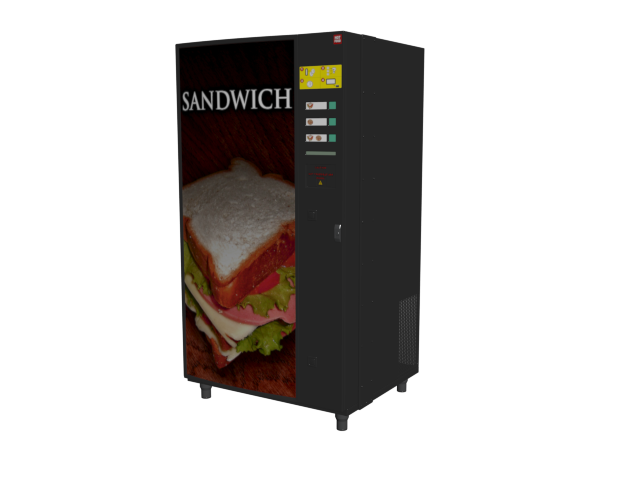 دانلود آبجکت دستگاه فروش (وندینگ ماشین ساندویچ) مدل Vending-machine-9