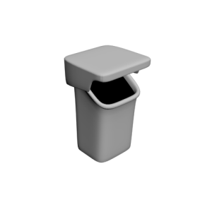 دانلود آبجکت سطل زباله مدل Garbage-3