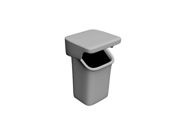 دانلود آبجکت سطل زباله مدل Garbage-3