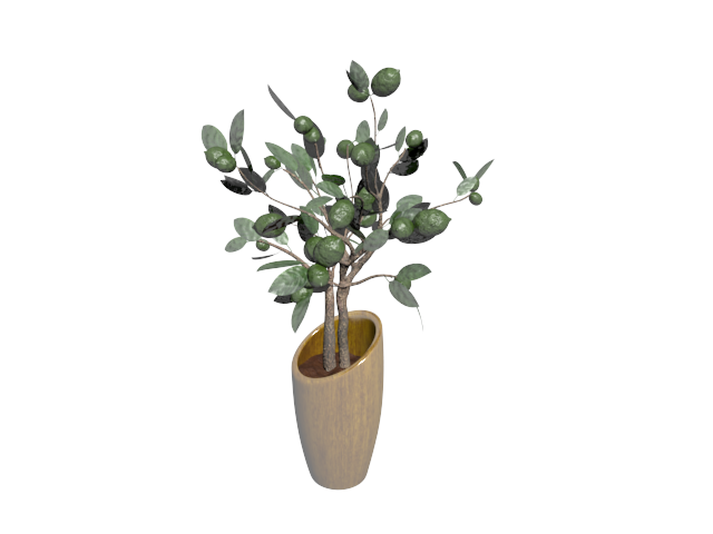 دانلود آبجکت گل مدل Floret-33