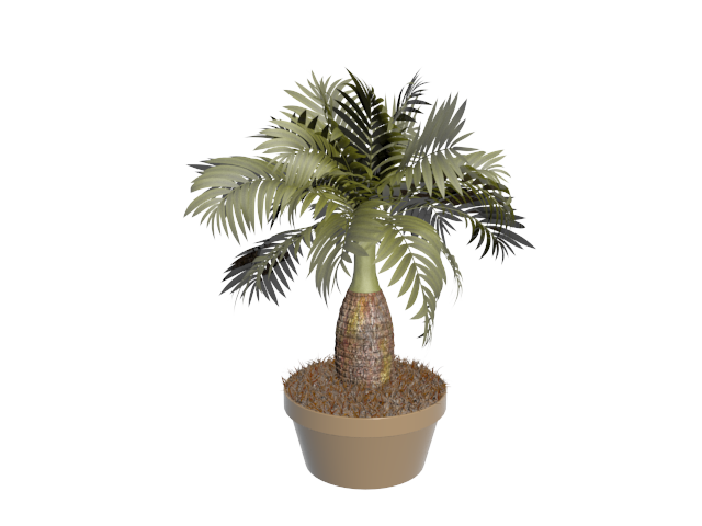 دانلود آبجکت گل مدل Floret-4