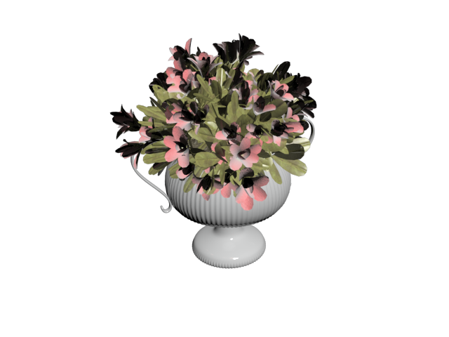 دانلود آبجکت گل مدل Floret-43