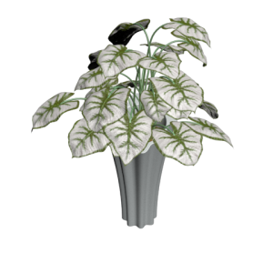 دانلود آبجکت گل مدل Floret-57