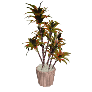 دانلود آبجکت گل مدل Floret-61