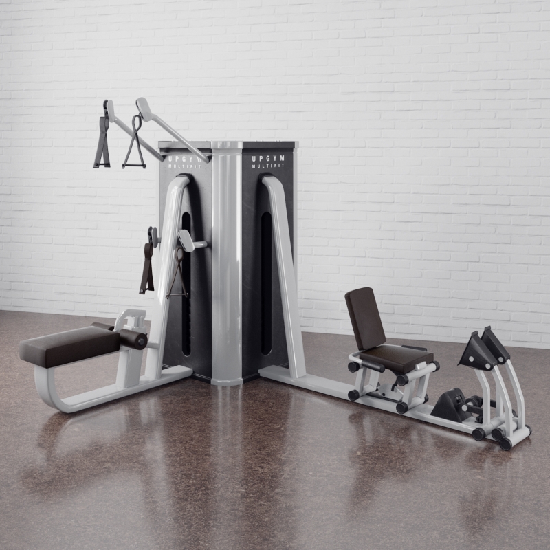 دانلود آبجکت وسایل بدنسازی مدل Gym-equipment-12