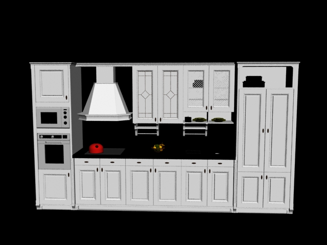 دانلود آبجکت آشپزخانه مدل Kitchen-11