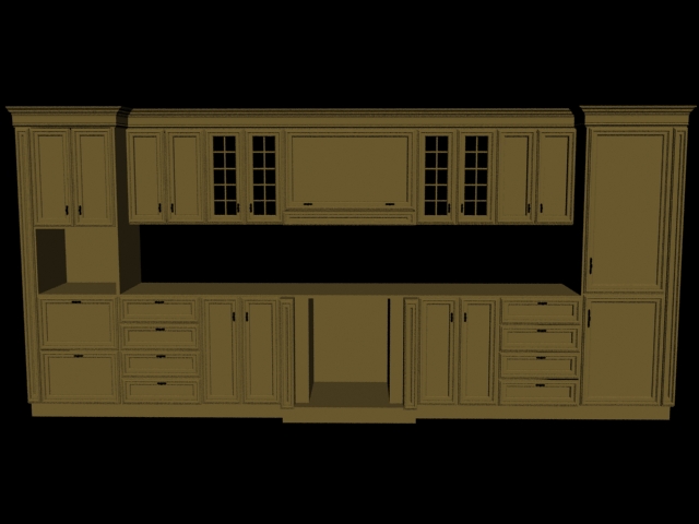 دانلود آبجکت آشپزخانه مدل Kitchen-21