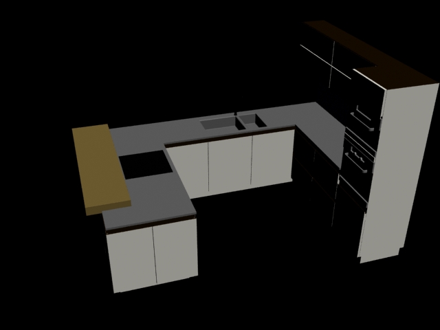 دانلود آبجکت آشپزخانه مدل Kitchen-22