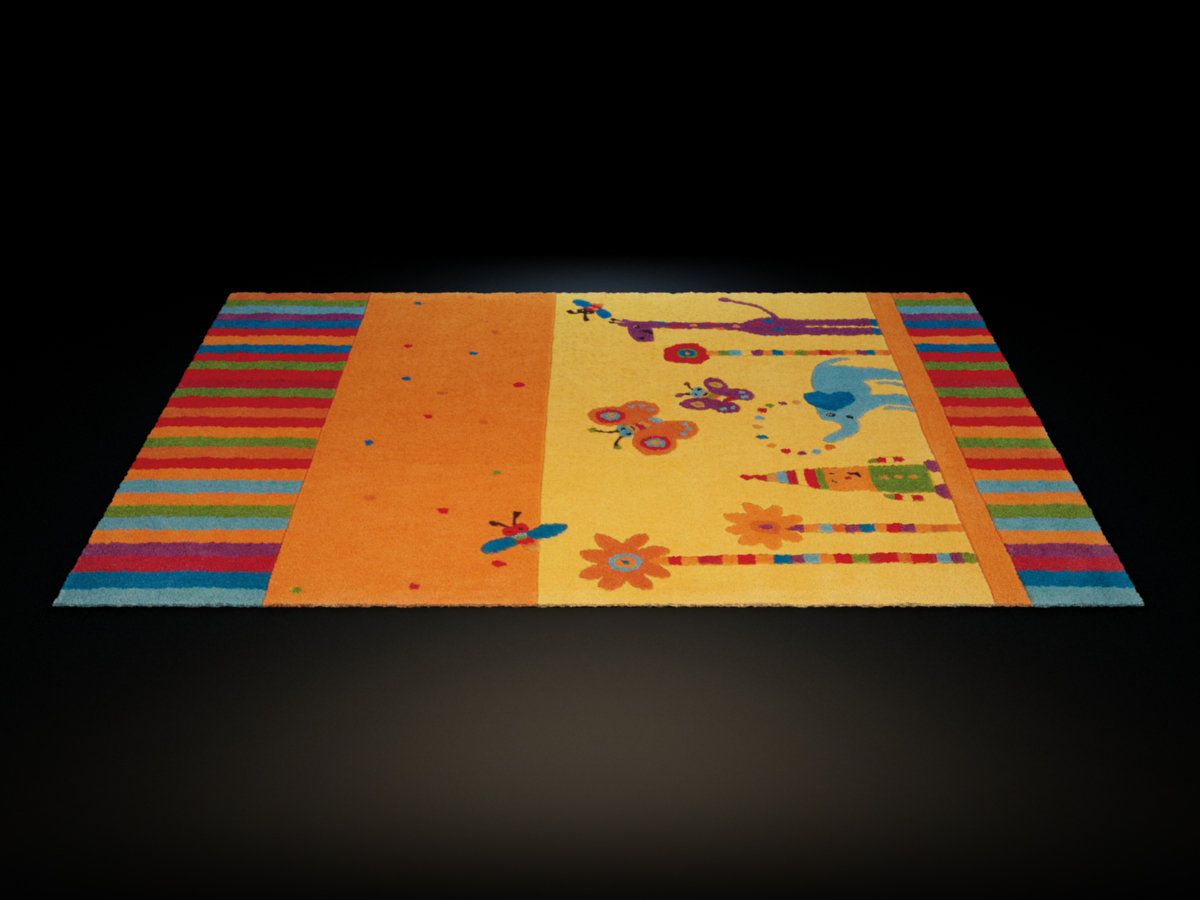 دانلود آبجکت قالیچه مدل Rug-20